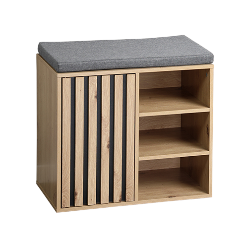 Batų spintelė su sėdynės pagalvėle, FSC