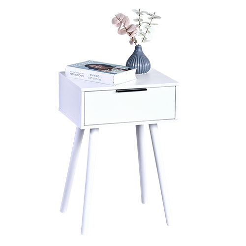 Naktinis staliukas baltas, FSC