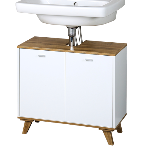 Spintelė, vonios kambarys, FSC, balta