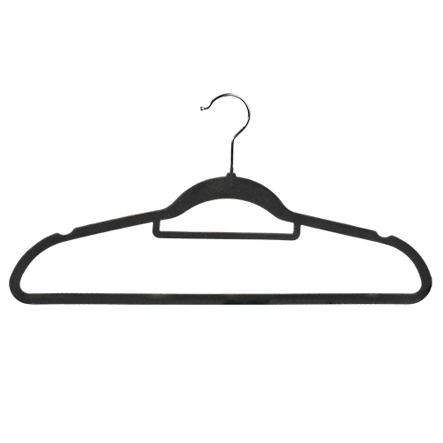 Drabužių pakaba, 25 vnt., antracito spalvos