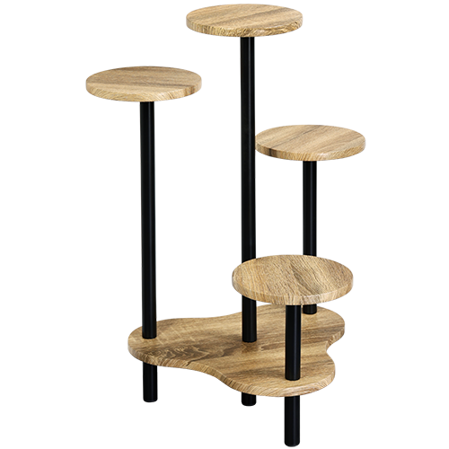 Gėlių stovas, ąžuolo dekoras, FSC