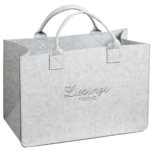 Sintetinio veltinio krepšys, šviesiai pilkos spalvos