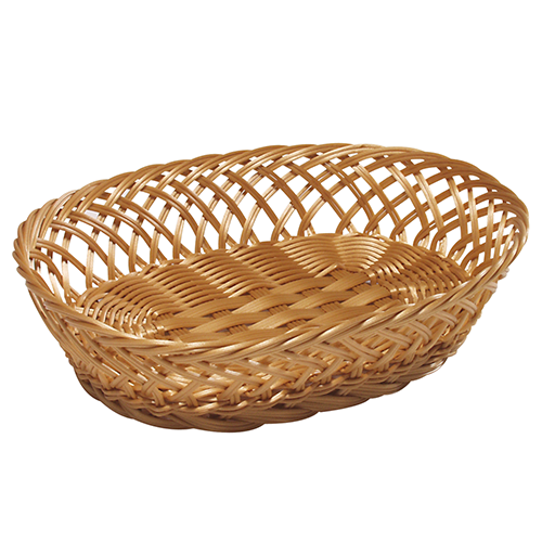 Duonos ir vaisių krepšelis, ovalus, 5 vnt.