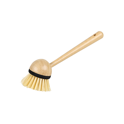 Indų plovimo šepetys su plastikiniu, bambuko, FSC