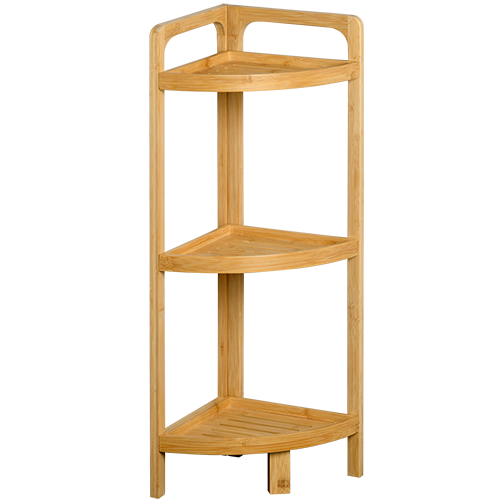 Kampinė lentyna, bambukas, FSC