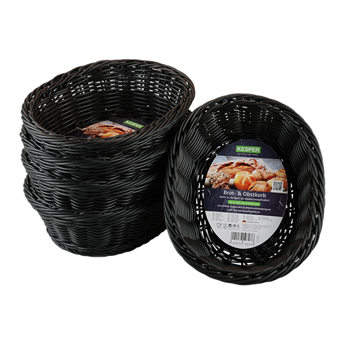 Duonos ir vaisių krepšelis, 5 vnt.