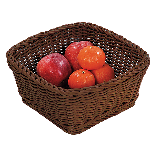 Krepšelis duonai ir vaisiams, kietas plastikas (PE)