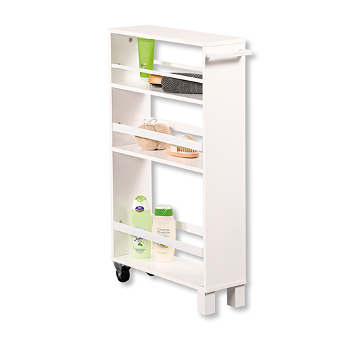 Nišinis vežimėlis, baltos spalvos, FSC