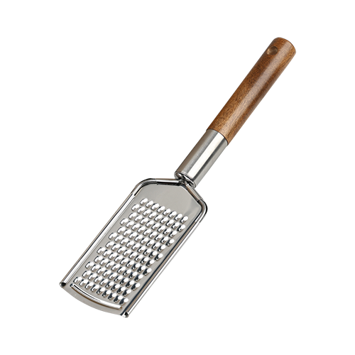 Smulki sūrio tarkelė, nerūdijantis plienas ir akacija