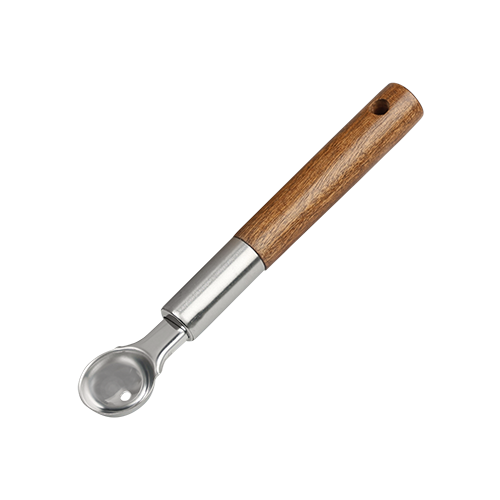 Kamuolinis sausainių pjaustytuvas, nerūdijantis plienas ir akacija