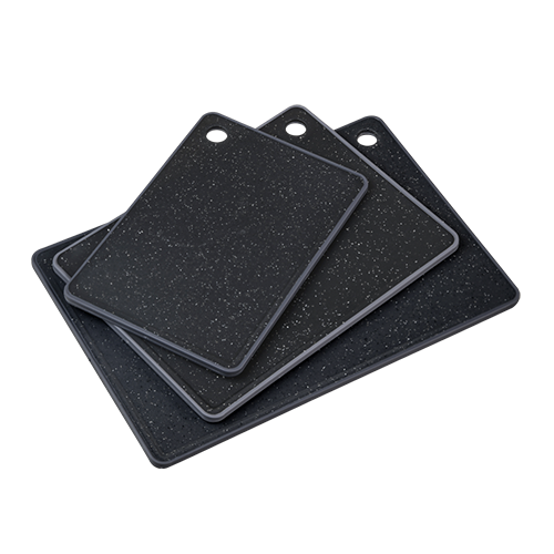 3 dalių rinkinys, pjaustymo lenta, PP