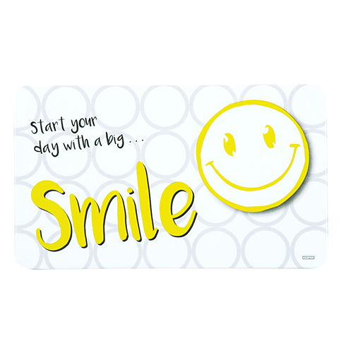 Dekoratyvinė pusryčių lenta, šypsenėlė