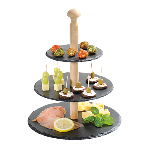 3 pakopų šiferio stalviršis