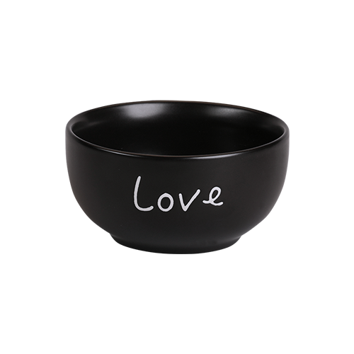 Grūdų dubenėlis, Love, juodas