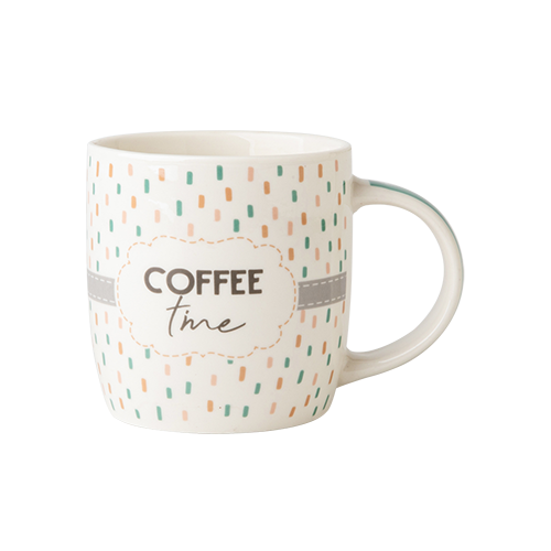 Kavos puodelis, porcelianas, Coffee Time
