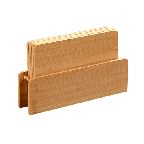 Lentų stovas su 5 lentomis, bambukas