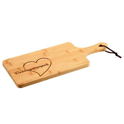 Serviruojamoji lenta su širdele, bambukas FSC