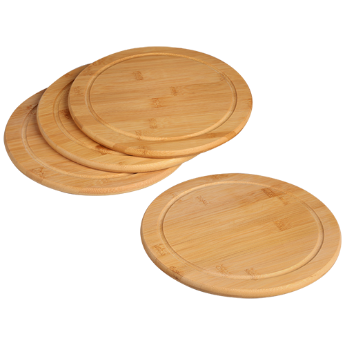 Mėsos lėkštė su sulčių grioveliu, 4 vnt., FSC