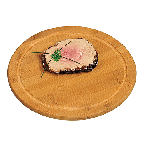 Mėsos lėkštė su sulčių grioveliu, bambukas, FSC