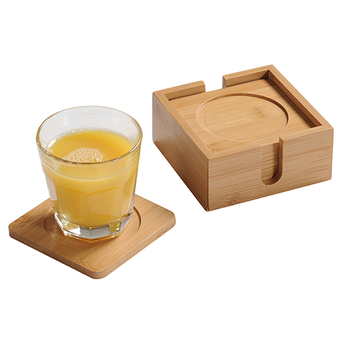 Padėkliukai, 6 vnt., bambukas, FSC