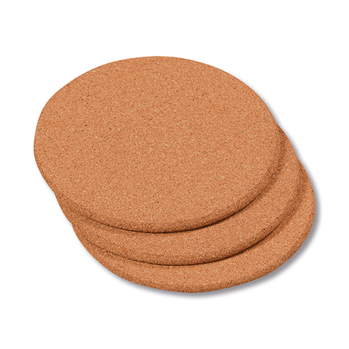 Trivietė, 3 vnt., kamštinė, ø 20 cm