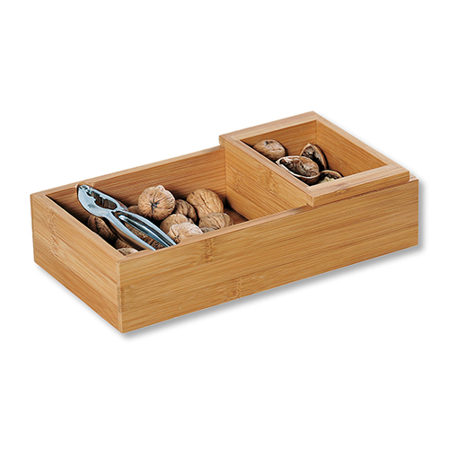 Riešutų dubenėlis, kvadratinis, bambukas, FSC