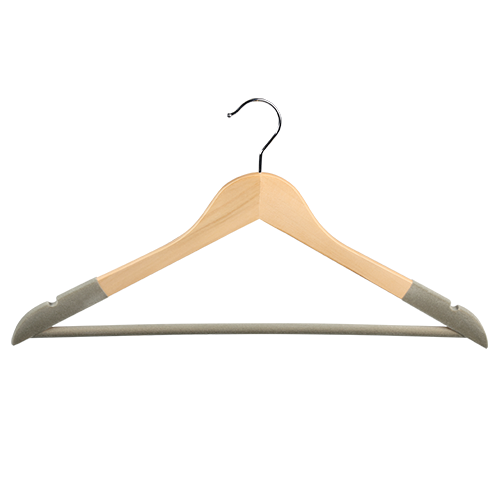Formuota drabužių pakaba, 8 vnt., FSC, natūrali