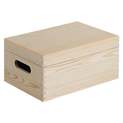 Sandėliavimo dėžė, pušis, FSC