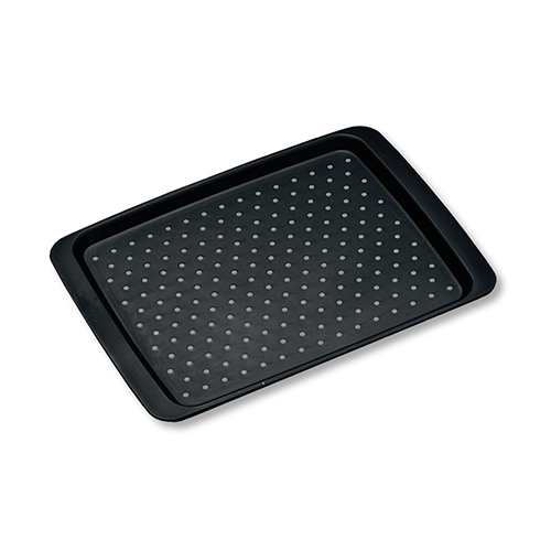 Padėklas serviravimui, "neslystanti stotelė", juodas