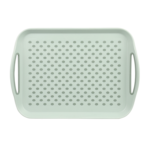 Padėklas serviravimui, "neslystanti stotelė", žalias