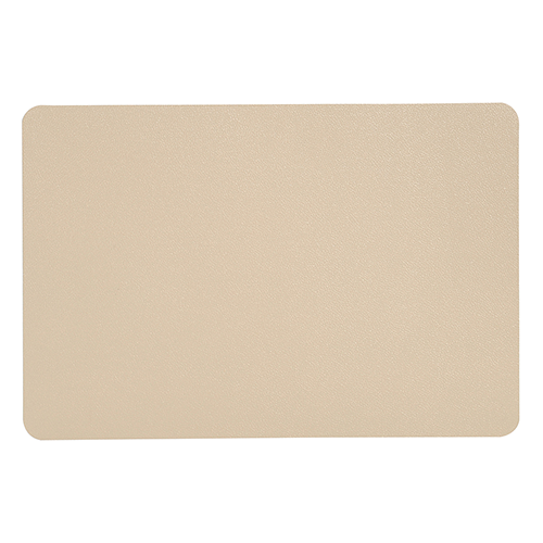 Padėkliukas, odos išvaizdos, smėlio spalvos