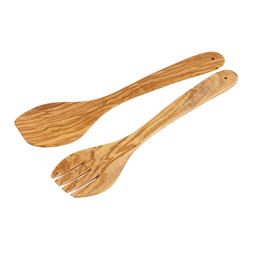 Alyvuogių medžio salotų padėkliukai