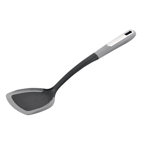 Mentelė, plastikinė, pilka, apvali