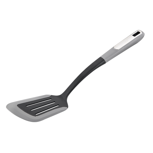 Mentelė, plastikinė, pilka, su plyšiu