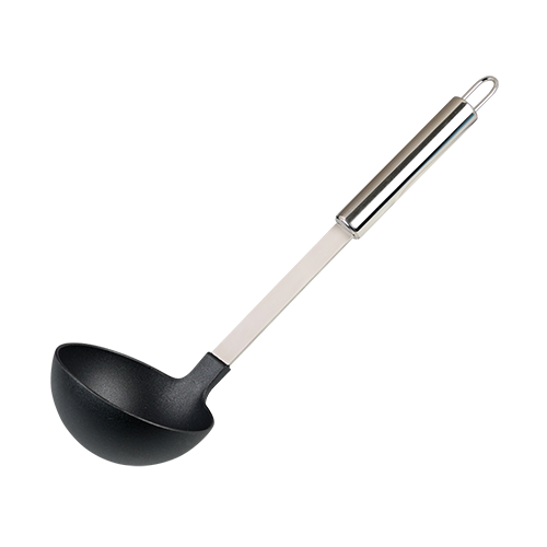 Nerūdijančio plieno ir plastiko sriubos ąsotis