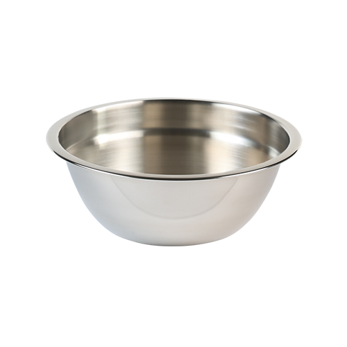 Apvalus nerūdijančio plieno maišymo indas