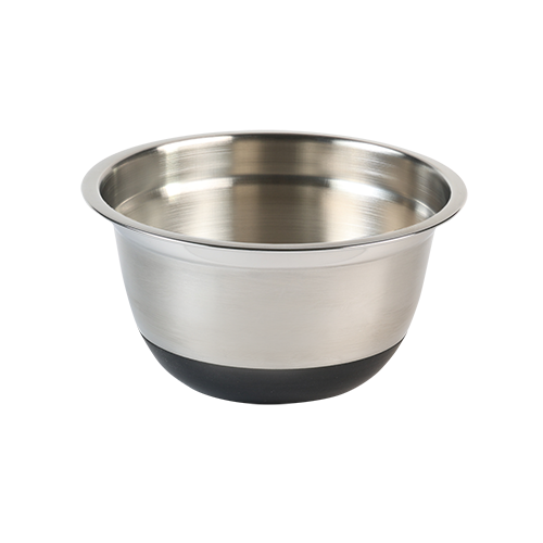 Maišymo indas su neslystančiu, nerūdijančiu plienu