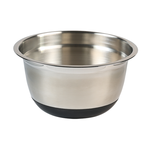 Maišymo indas su neslystančiu, nerūdijančiu plienu