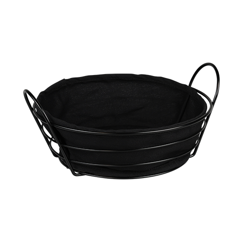 Duonos ir vaisių krepšelis, metalinis