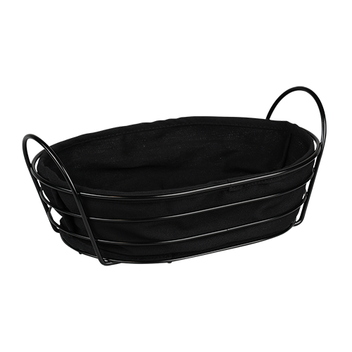 Duonos ir vaisių krepšelis, metalinis