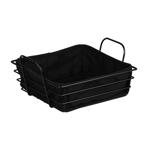 Duonos ir vaisių krepšelis, metalinis