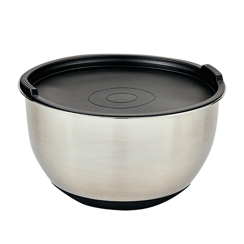 Maišymo indas su dangčiu, nerūdijantis plienas