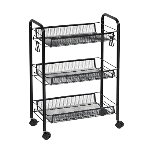 Virtuvės vežimėlis, metalinis