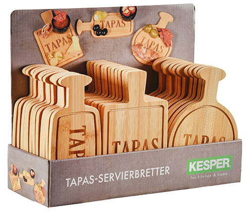 Tapas ekranas, 36 vnt., bambukas, FSC