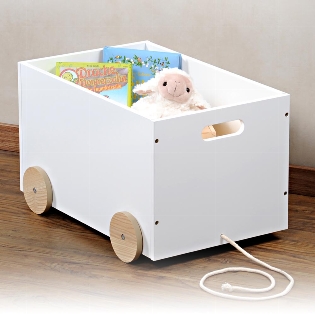 Kinder-Spielzeugwagen, weiß