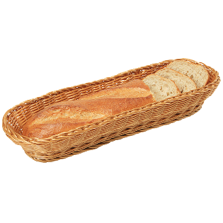 Baguette basket, plastic (PE) 5-pack