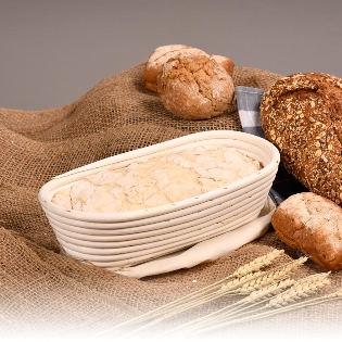 Brot- und Gärkörbchen, oval