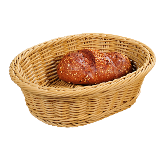 Brot- und Obstkorb (PE), 5er Pack