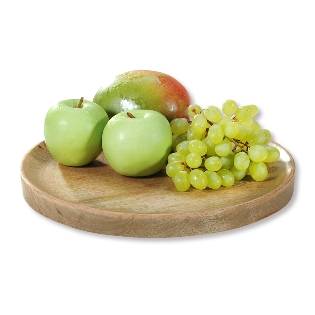 Fruit and decoration plates