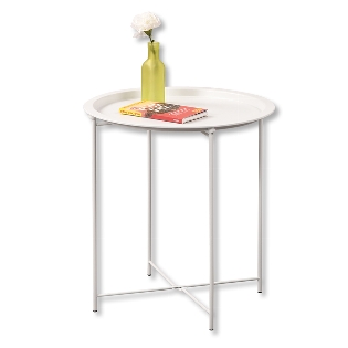 Side table, white